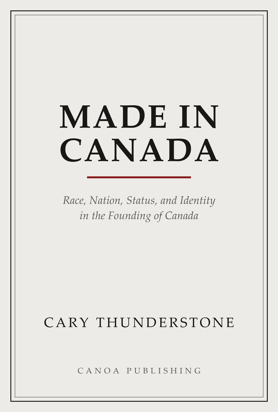 Made in Canada — cover